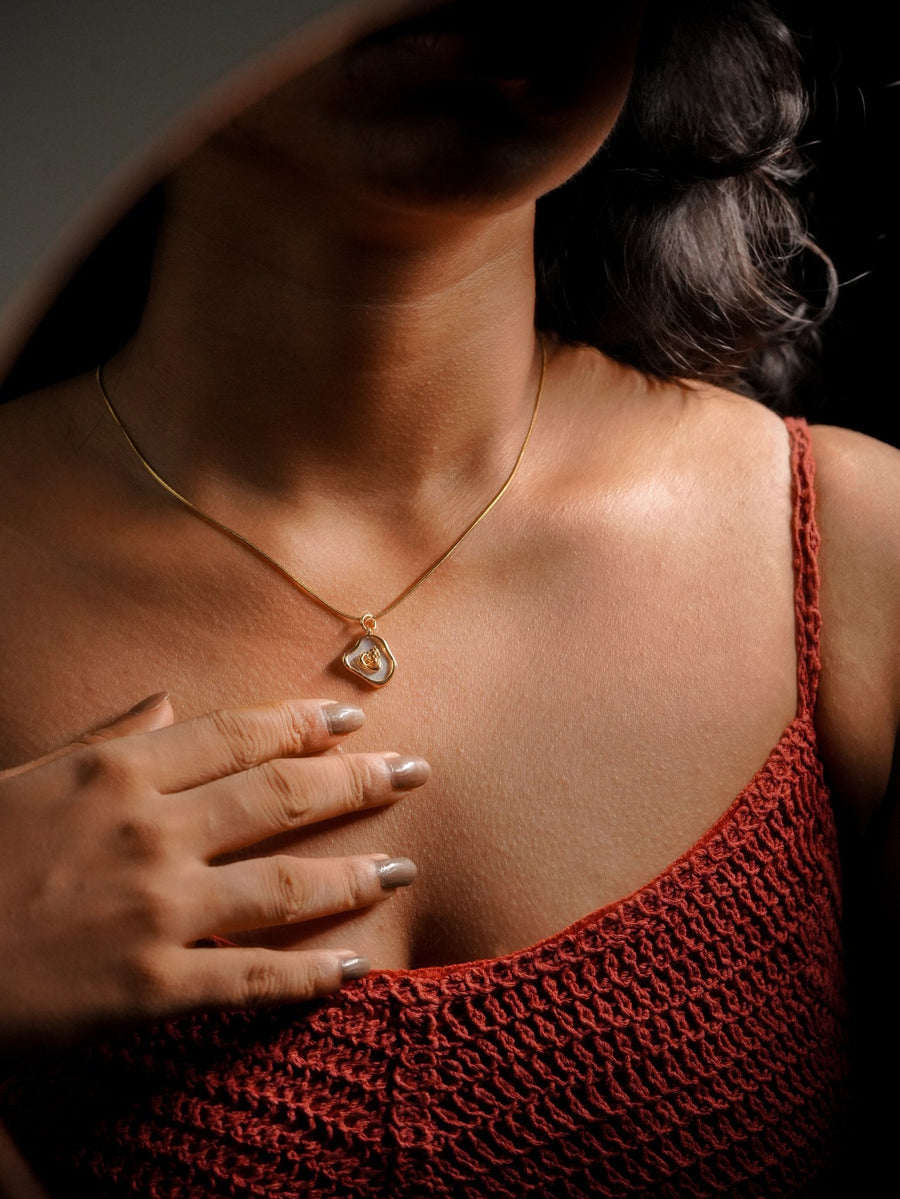 Rose Pearl Pendant