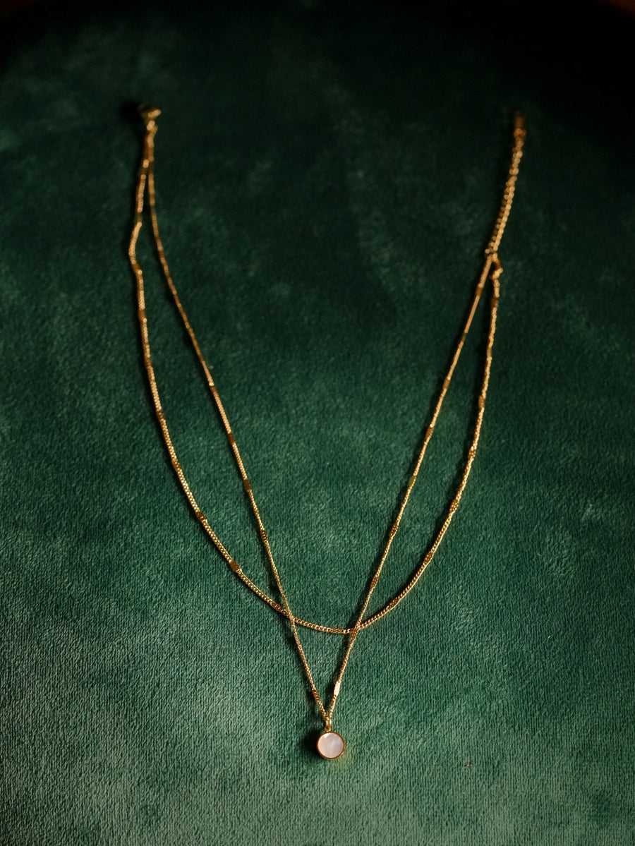 Pearl Layered Pendant