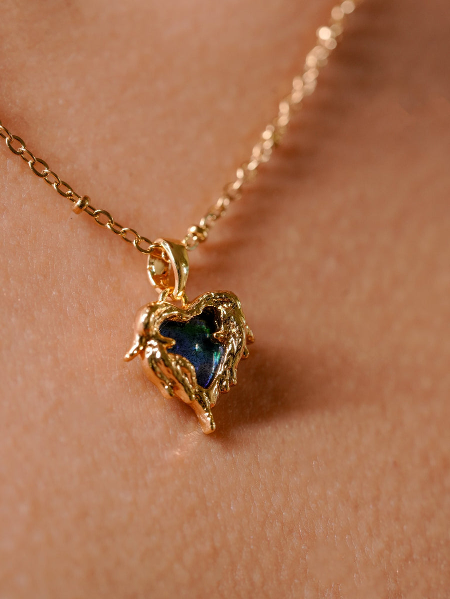 Diya Heart Pendant