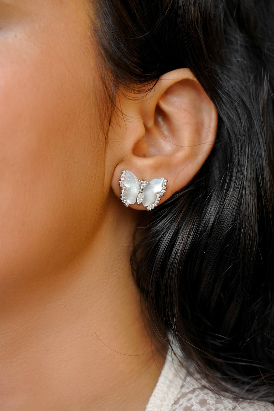 Aria Butterfly Studs