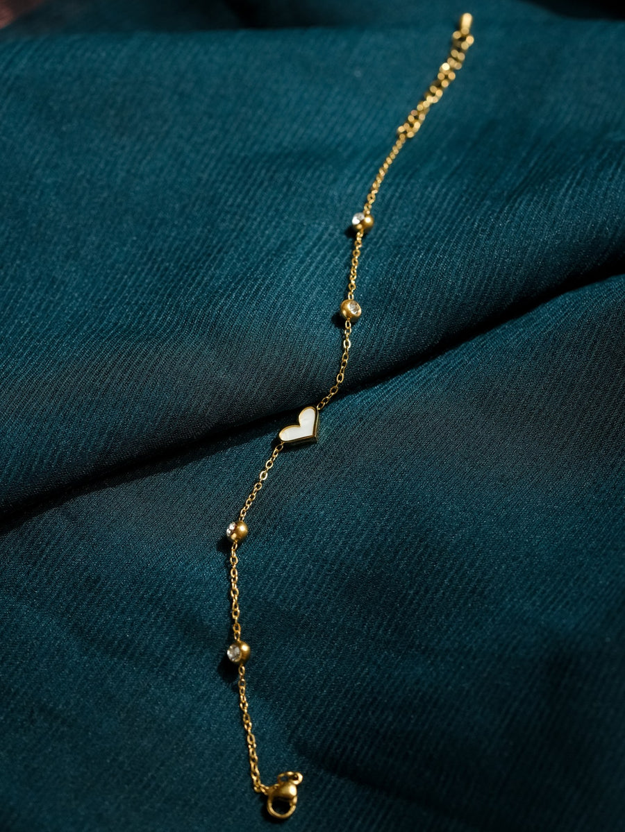 Mira Heart Bracelet