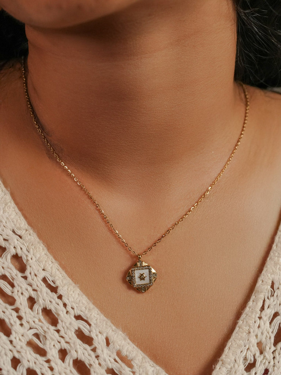 Pave Star Pendant